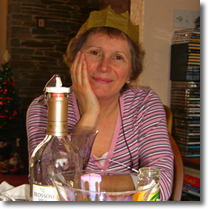 My Mum at Christmas, 2007.