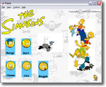 The Simpsons interactive movie with easter eggs.